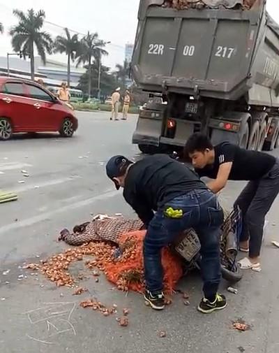 Young Girl on a Scooter Killed by Giant Truck