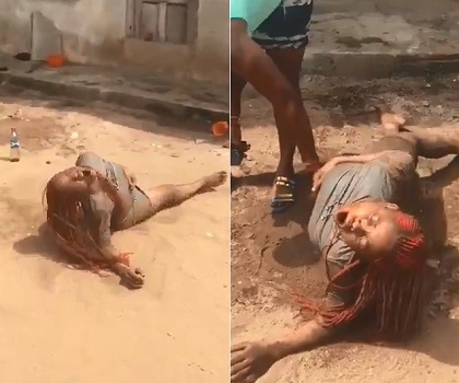 Nigerian Girl Suffers after Drinking Rat Poison 