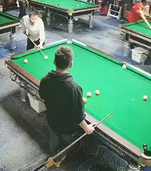 His Last Pool Game