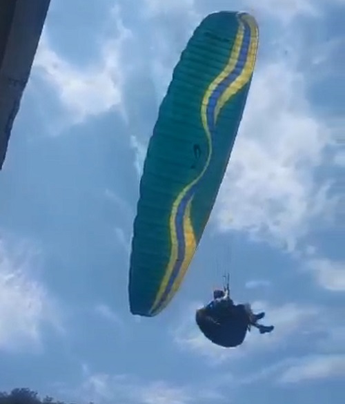 When Paragliding Gone Wrong
