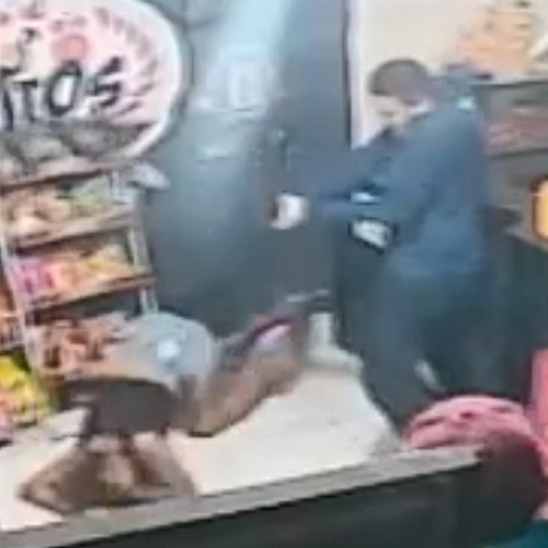 Hitman Quickly Executes Store Girl In Cold Blood