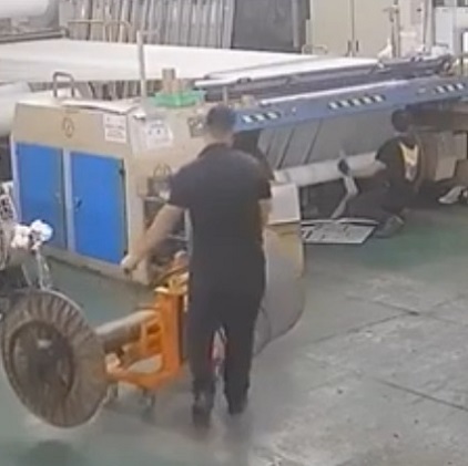 Bad Day at Work : Dude Rolled Into Machine
