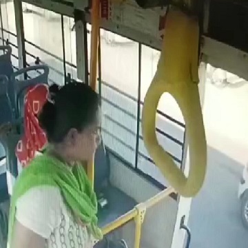 Woman Dies as She Falls From Moving Bus In India