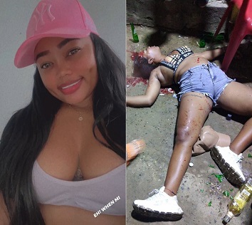 Thick Latina Chick Shot In The Head Outside The Bar