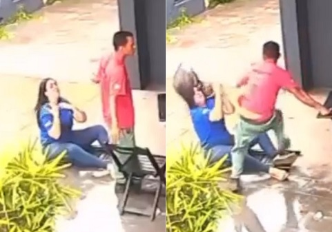 Intoxicated Man Assaults Ex Girlfriend at Work