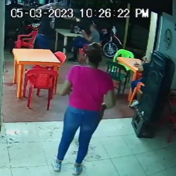 Ruthless Murder Outside Colombian Snack Bar