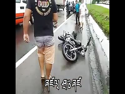 Biker killed in accident 