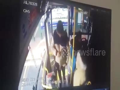Chinese man ignites explosive on bus injuring 17