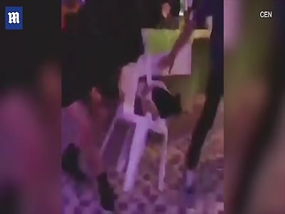 Game of musical chairs leads to vicious fight between two women