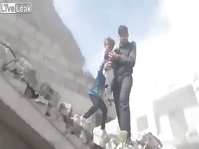Life Under Assad's Bombs In Former Rebel-held Eastern Ghouta