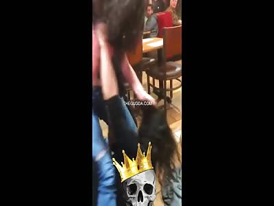Woman Throwing Glass  Saying The N-Word Gets Dragged At A Diner