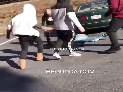 Goons Surround A Man Like Cockroaches Jumping And Beating His Azz Real
