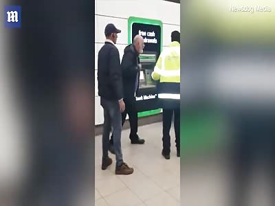 Pensioner knocks out younger man in coach station