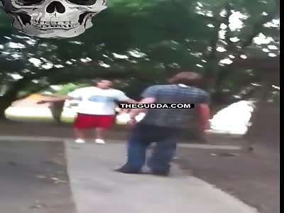 Dude Gets Knocked Tf Out For Refusing To Leave Manâ€™s Property