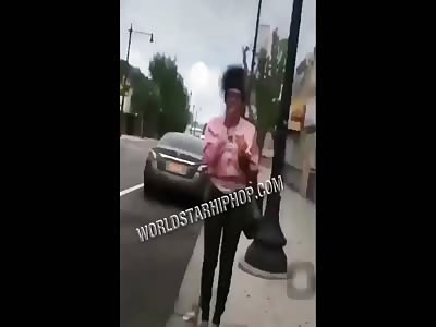 Dude Hits A Girl With A Brutal Slap From Behind!