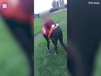 Bully viciously attacks 13-year-old girl kicking her in the head