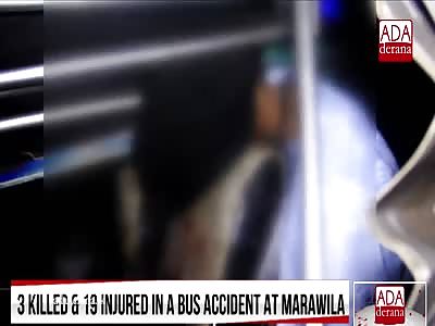 Bus driver arrested over Marawila fatal motor accident