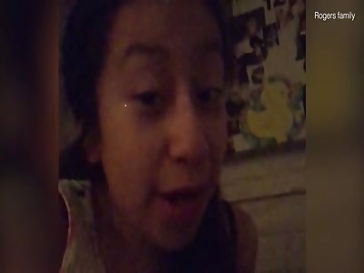 Girl records last moments before being killed in gas explosion