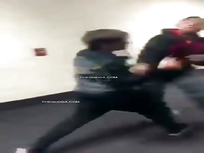 White Kid Thinks Heâ€™s Black After KOing The Only Black Dude At School!