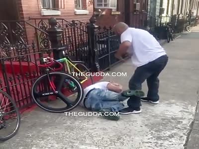 Dude Pounds Another Man For Calling His Girl Beautiful!