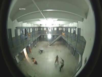 Inmates at Lewis Prison Attacking Correctional Officers