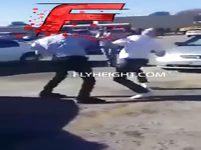 Dude Gets Dropped 3 Times In Fight