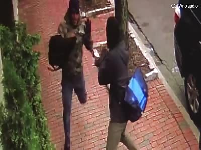 Heroic Bostonian on way to work tries to stop fleeing bank robber