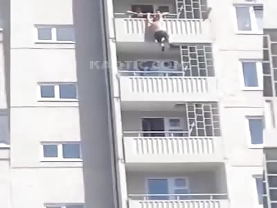 Drunk Man Falls to His Death