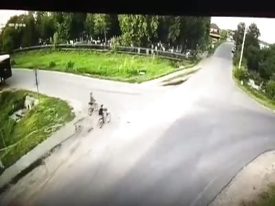 Russian Cyclist Turns Ragdoll