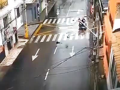 Accident in colombia.