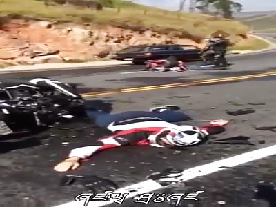 Accident With man accident 