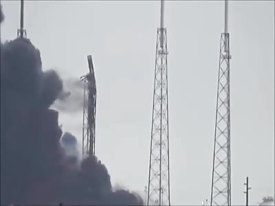 UFO Destroying Falcon9 Rocket?