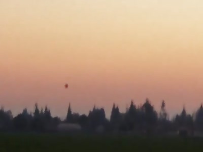 Weird UFO over Tulare County California