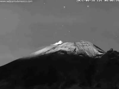 Two UFO Emerge From Volcano in Popocatepe Mexico