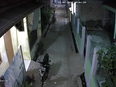 Motorbike thief
