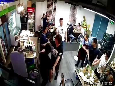 Fighting at a Chinese Restaurant