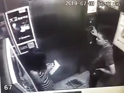 Sicko Strangles a Kid in an Elevator
