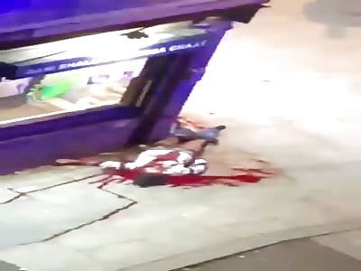 Dude Leaking After Being Stabbed