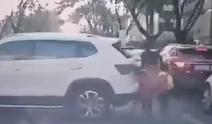 Kids Get Ran Over by SUV
