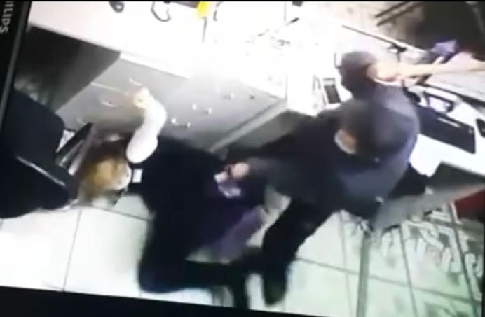 Bank Teller Viciously Beaten with Metal Pipe