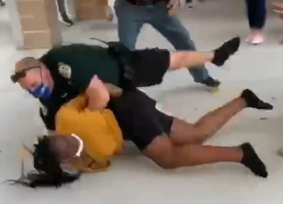 Florida HS Student Body Slammed by Cop