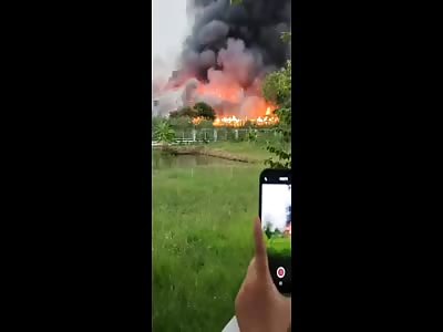 Chemical Factory Explosion in Thailand