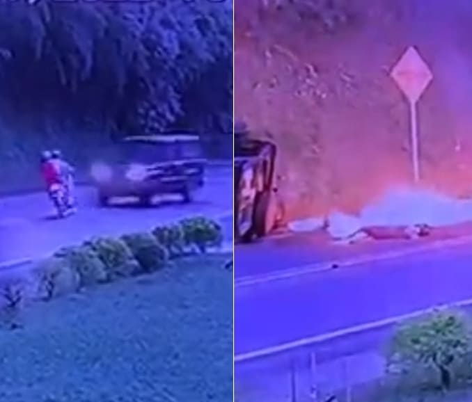 Biker Killed In Fiery Head On Crash