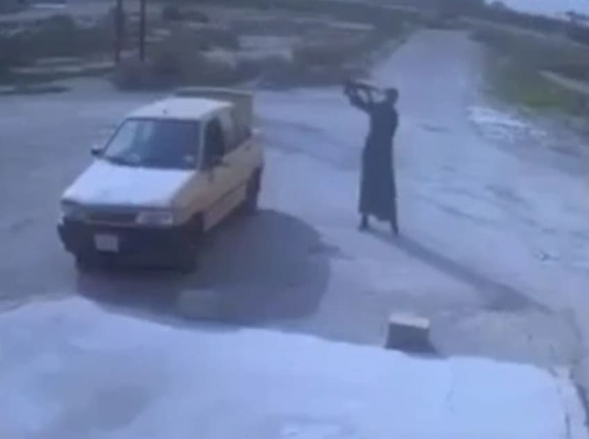 Guy Grabs Rifle Out Of The Trunk, Shoots Himself In The Head