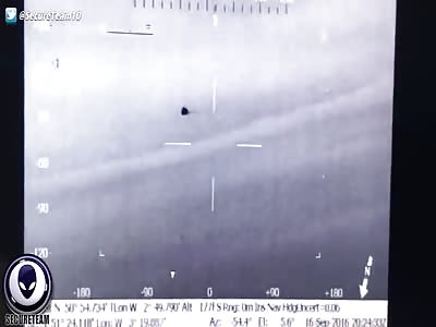Invisible Saucer UFO Tracked By Police Thermal Camera