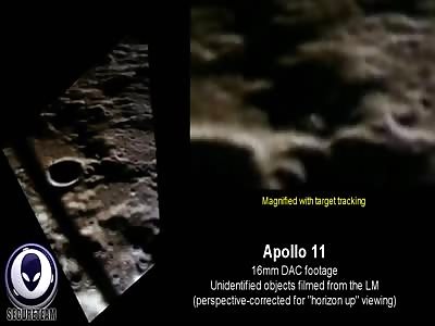Evidence Of Aliens On The Moon In Apollo Film Footage
