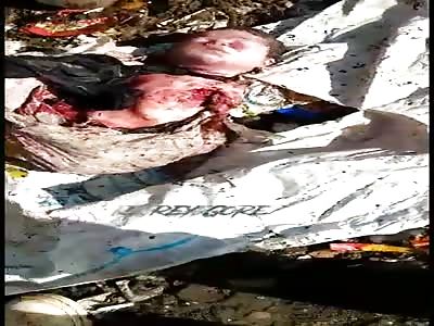 VERY SAD VIDEO: Newborn baby killed and abandoned