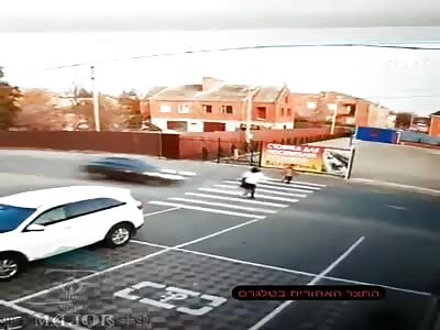 shocking CCTV  accident