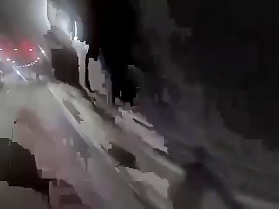 Shocking accident with cyclist
