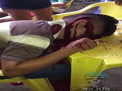 dead man with headshot in Brazil